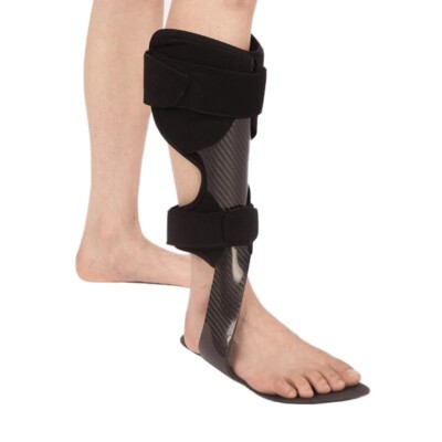 Carbon Fiber AFO Brace Lightweight Ankle Foot Orthosis  For Drop Foot, Stroke