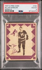 1937 OPC Allan Shields Series E #162 PSA 4