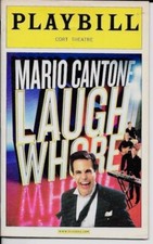 Mario Cantone  "Laugh Whore"   2004   Playbill   Broadway