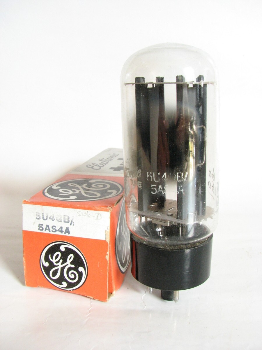 1960s GE 5U4GB 5AS4A Rectifier Tube - Hickok 539B tests @ 120/128