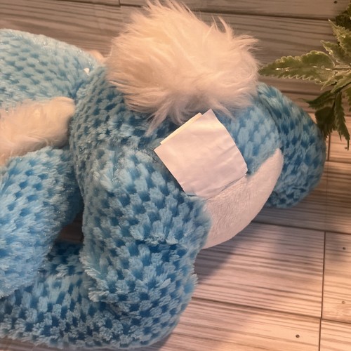 Easter Blue Bunny Rabbit Floppy Ears Plush 2009 Stuffed Animal 17" Tall T4 S15 - Picture 12 of 12