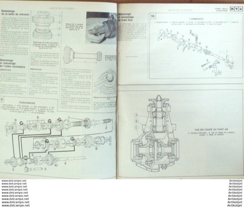 Revue Technique Automobile Ford Sierra 2.3D Renault 11 & 9 Mazda 121  #492 - Picture 3 of 4