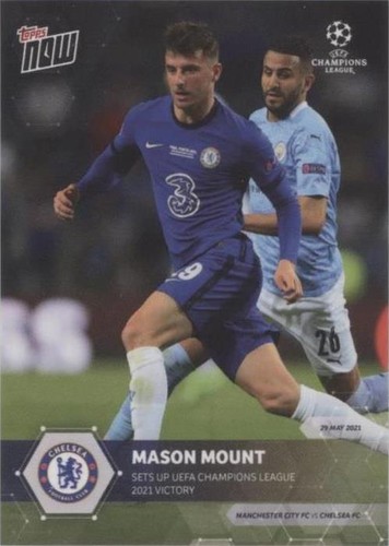 2020-21 Topps Chrome UEFA UCL Japan Mason Mount #45 World Cup