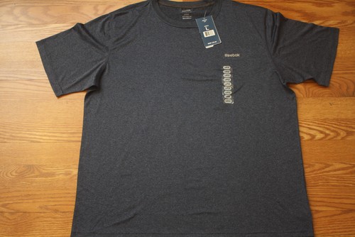 NWT Mens REEBOK Heathered Navy Blue 