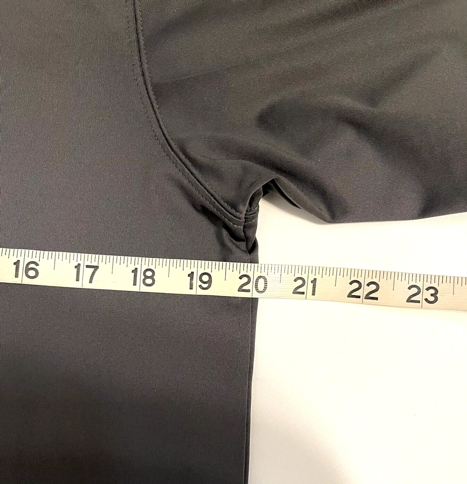 Camisa polo Lands End adolescentes meninos tamanho XL 18-20 manga curta desgaste ativo cinza - Imagem 4 de 4