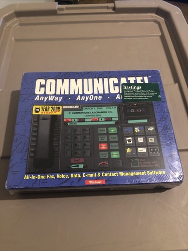 Communicate All-in-one Solution User's Guide Book + CD-Rom V8.0 Brand New