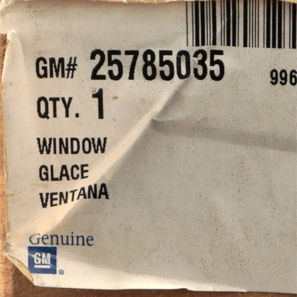 OEM NUEVO 2010-2017 Chevrolet Equinox puerta trasera pasajero puerta lateral vidrio 25785035 Foto 3 de 3