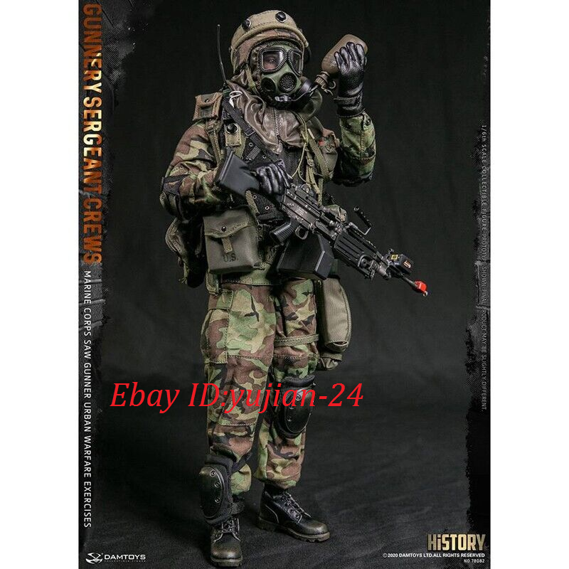 その他 DAMTOYS 1/6 78082 Marine Corps SAW GUNNE 1/6 DAMTOYS 78082 Marine Corps SAW GUNNER Gunnery Sergeant
