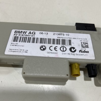 2012 BMW E92 3 Series / DAB Radio Antenna Amplifier 9187647 for  