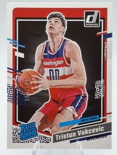 2023-24 Donruss Rated Rookie Tristan Vukcevic RC #230 Press Proof Purple /199