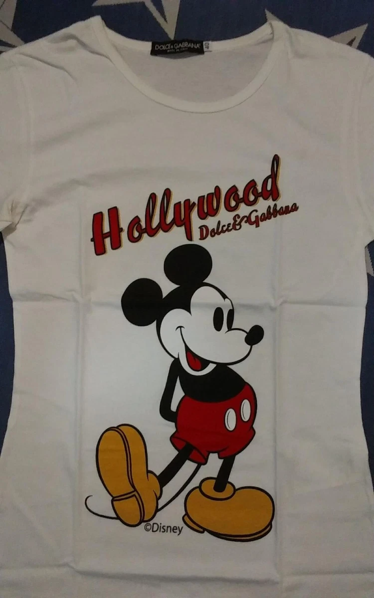 Dolce gabbana mickey mouse t shirt sale