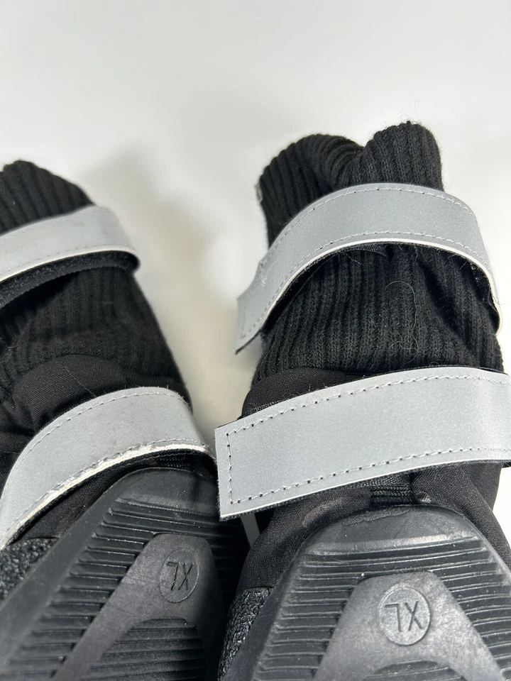 YOULY, The Adventurer Botas para Perros Resistentes al Agua para Todo Clima, XL, Negras/Grises Foto 4 de 4