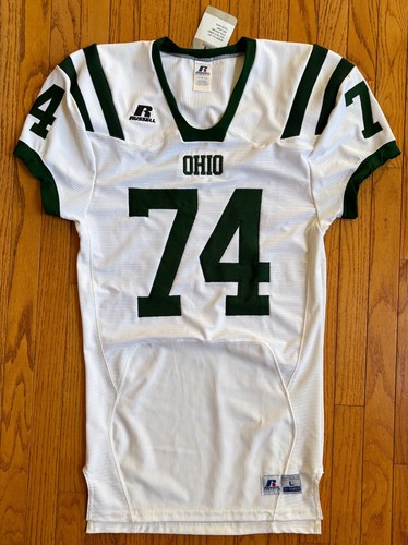 Russell Men's L Ohio University Bobcats Blitz Descendant Football Jersey S74XCMM