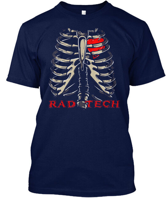 Rad Tech X Ray Radiology Xray T-Shirt Made in the USA Size S to