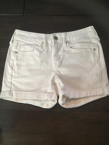 Mossimo Denim Shorts High Rise Midi 