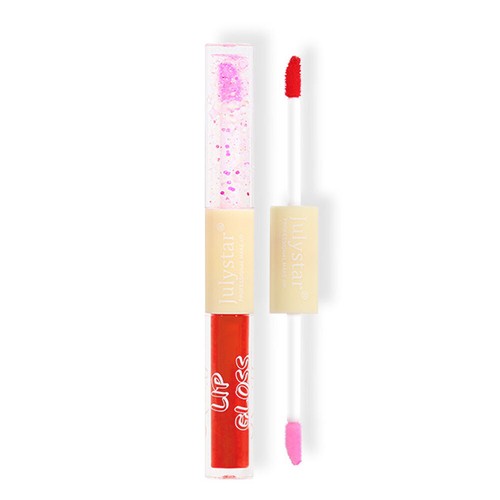 Liquid Lipstick Mirror Jelly Lip Gloss Double-ended Lip Gloss Cosmetics Makeup ~ - Picture 15 of 24