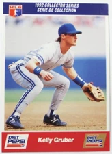 1992 Kelly Gruber Diet Pepsi Collector's Series Card # 20 of 30