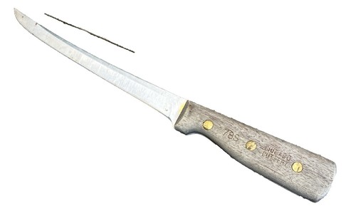 Buck Silver Creek Filiermesser – Klappmesser Mit Rutschfestem Griff, Titanbeschichtung, Für Angler & Fischer