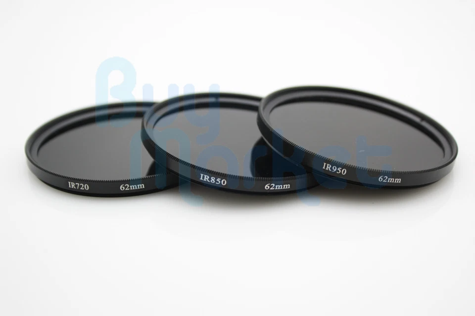 62mm IR720+IR850+IR950 IR Infrared +Star 4X 6X 8X+ND 2 4 8 filter set +Gifts - Image 2 of 4