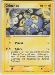 Chinchou 56/101 Hidden Legends Common