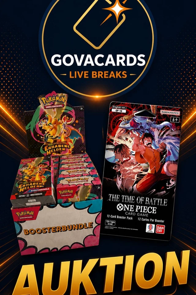 🔥 CASE BREAK ERHABENE HELDEN + ONE PIECE OP-16 | ALLES AB 1€ 🔥