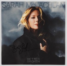 Sarah McLachlan JSA Signed Autograph Album Record Vinyl Better Broken