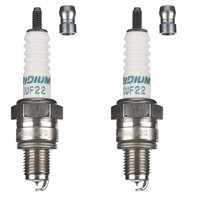 Denso ZüNdkerze IUF22 Iridium 2Er Set (FüR: Honda CR-F 50 AE03 05-12 )