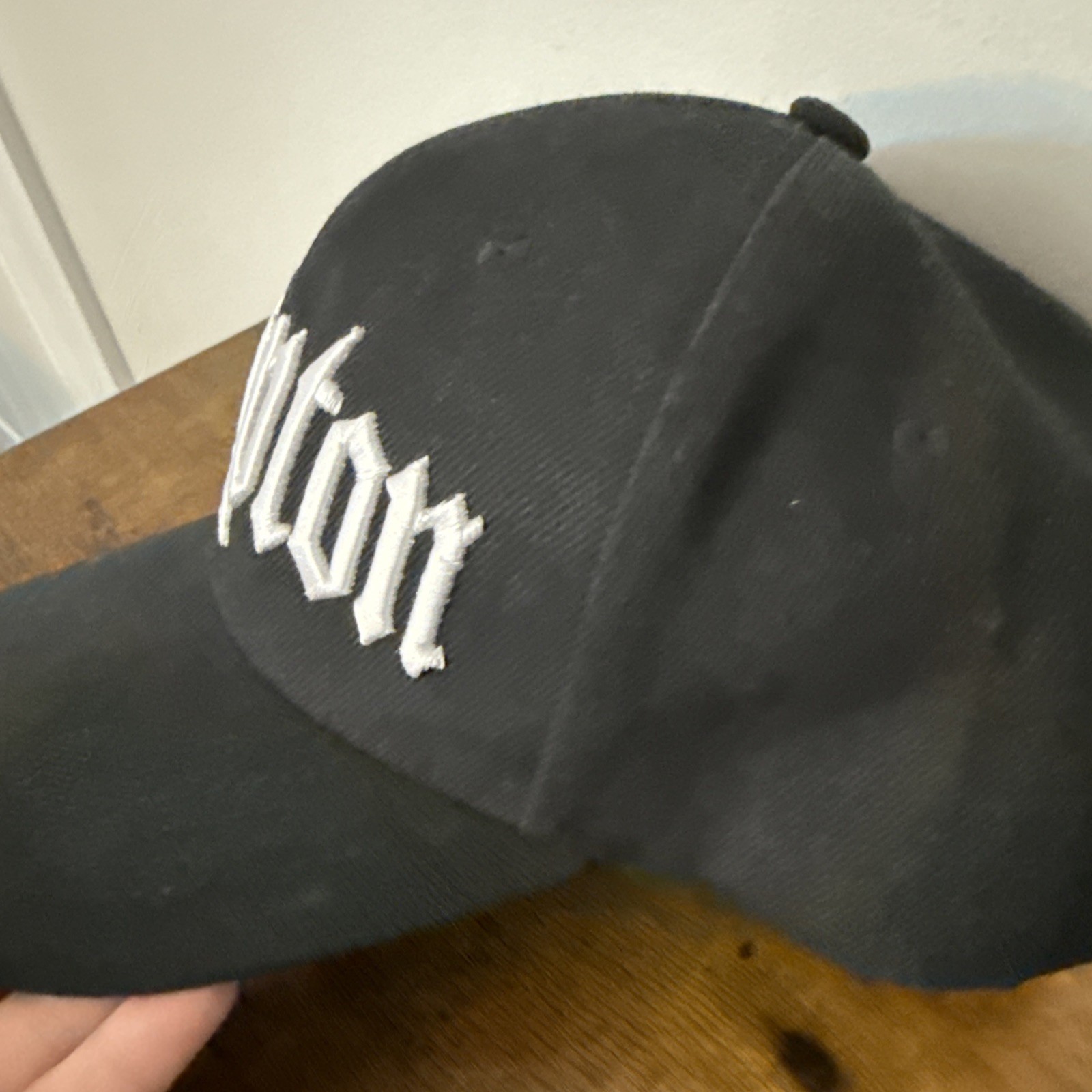 Compton Cap Hat Adult Adjustable Black