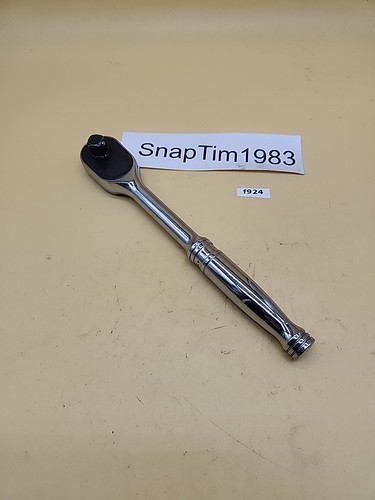 Snap- On Tools S80A 1/2" Square Drive Chrome Ratchet Socket Wrench USA