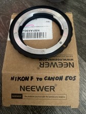 Nikon F/AF AI AI-S Lens to Canon EOS EF EF-S Mount Camera Lens Mount Adapter