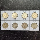 Kennedy 40% Silver Half Dollar 50c Coins (Lot of 8) 66, 67, 68D, 69D (2 of each) — photo 2