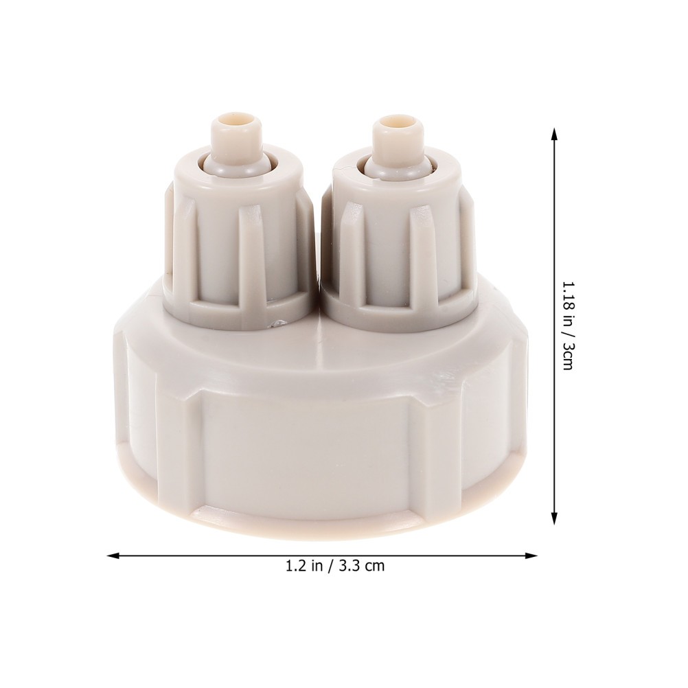 2 Pcs Aquarium Air Pump Tubing Fish Diffuser Accessories and Parts Diffusers