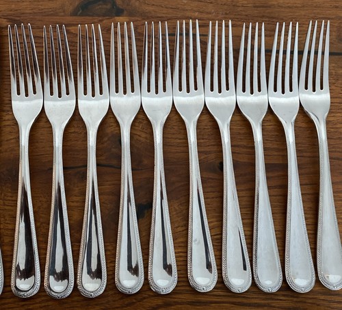Gorham Braid Stainless 18/10 - 38 Pieces Forks Spoons Knives Serving pcs. - Picture 5 of 15