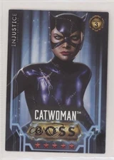 2019 Raw Thrills DC Injustice: Gods Among Us Series 3 Catwoman (Boss) #120 05v0