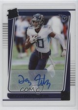 2021 Panini Clearly Donruss Rated Rookie Auto Dez Fitzpatrick #83 Auto i5f