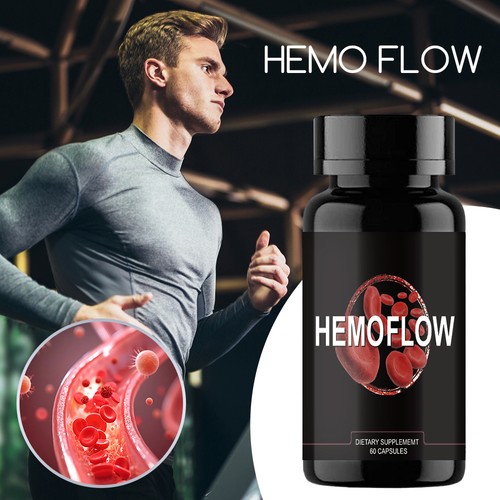 Hemo Flow | Presión arterial saludable, corazón, óxido nítrico y circulación 1-3 piezas