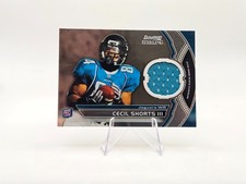 Cecil Shorts III 2011 Bowman Sterling RC Patch #BSR-CS Jaguars B