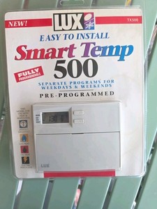 Lux Smart Temp TX500 Digital Programmable Thermostat New