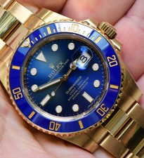 Rolex ROLEX 40mm Yellow Gold Submariner from 2019 Full Set