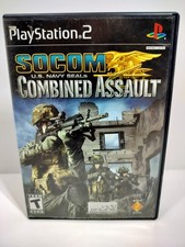 SOCOM: U.S. Navy SEALs -- Combined Assault PlayStation 2 PS2 CIB tested see vid