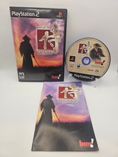 Way of the Samurai (Sony PlayStation 2, 2002) Complete CIB - Tested & Works