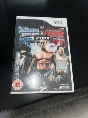 Smackdown Vs Raw 2011 Wii Spiel Brandneu Sealed