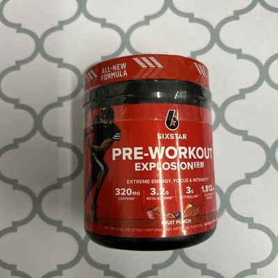 Pre-Workout Powder Explosion 2.0 Electrolyte Matrix, Fruit Punch, 9.52 oz