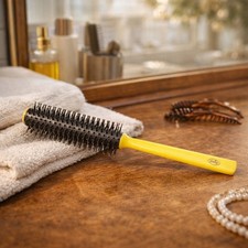 Vtg Goody Blow Styling Round Hair Brush Ball Tip Bristles USA