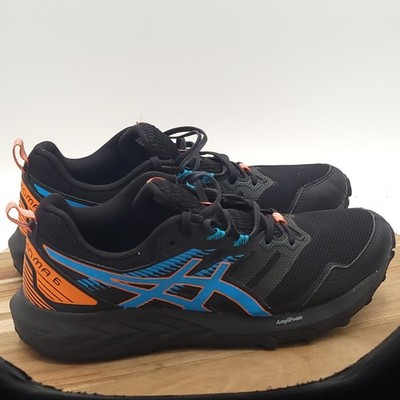 ASICS GEL-Sonoma 6 Mens Sz 9 Black Trail Walking Running Hiking Shoes 1011b050