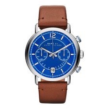 Marc Jacobs Fergus Women's Blue Dial Quartz Chronograph Watch MBM5066