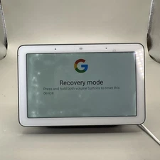 Google Nest Hub 7" Smart Display Charcoal H1A Model A8132 PARTS/REPAIR