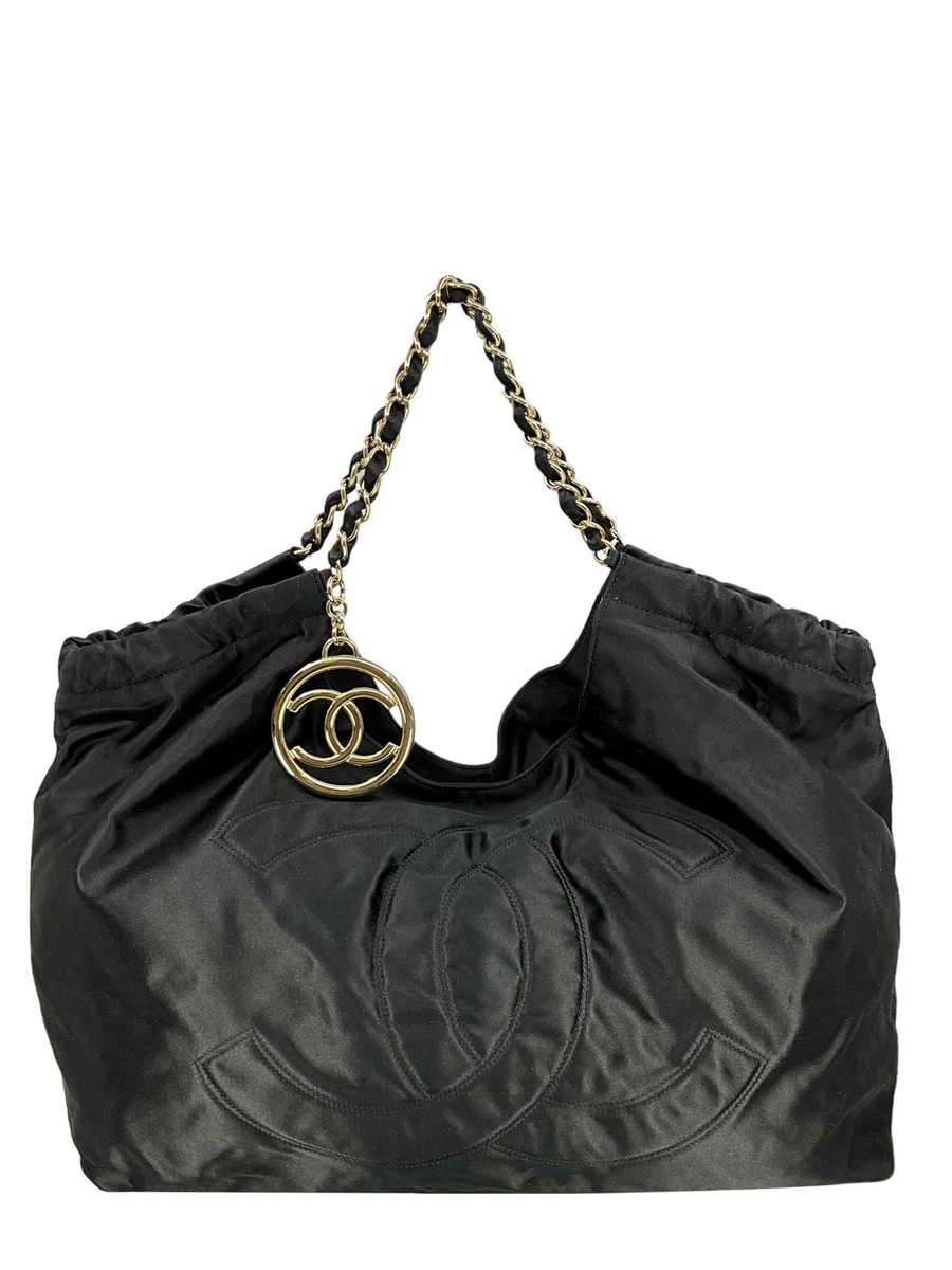 CHANEL CC Logo Large Coco Cabas Tote NEW | eBay