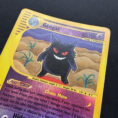 GENGAR #13/165 Holo Reverse Eng Expedition E-Series 2002 - Pokemon