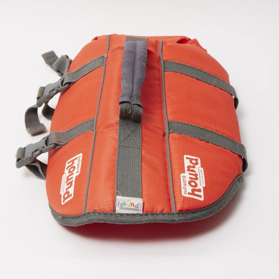 Outward Hound Granby Splash Dog Life Jacket Float safety orange Small 15-30 lbs - Image 3 of 4